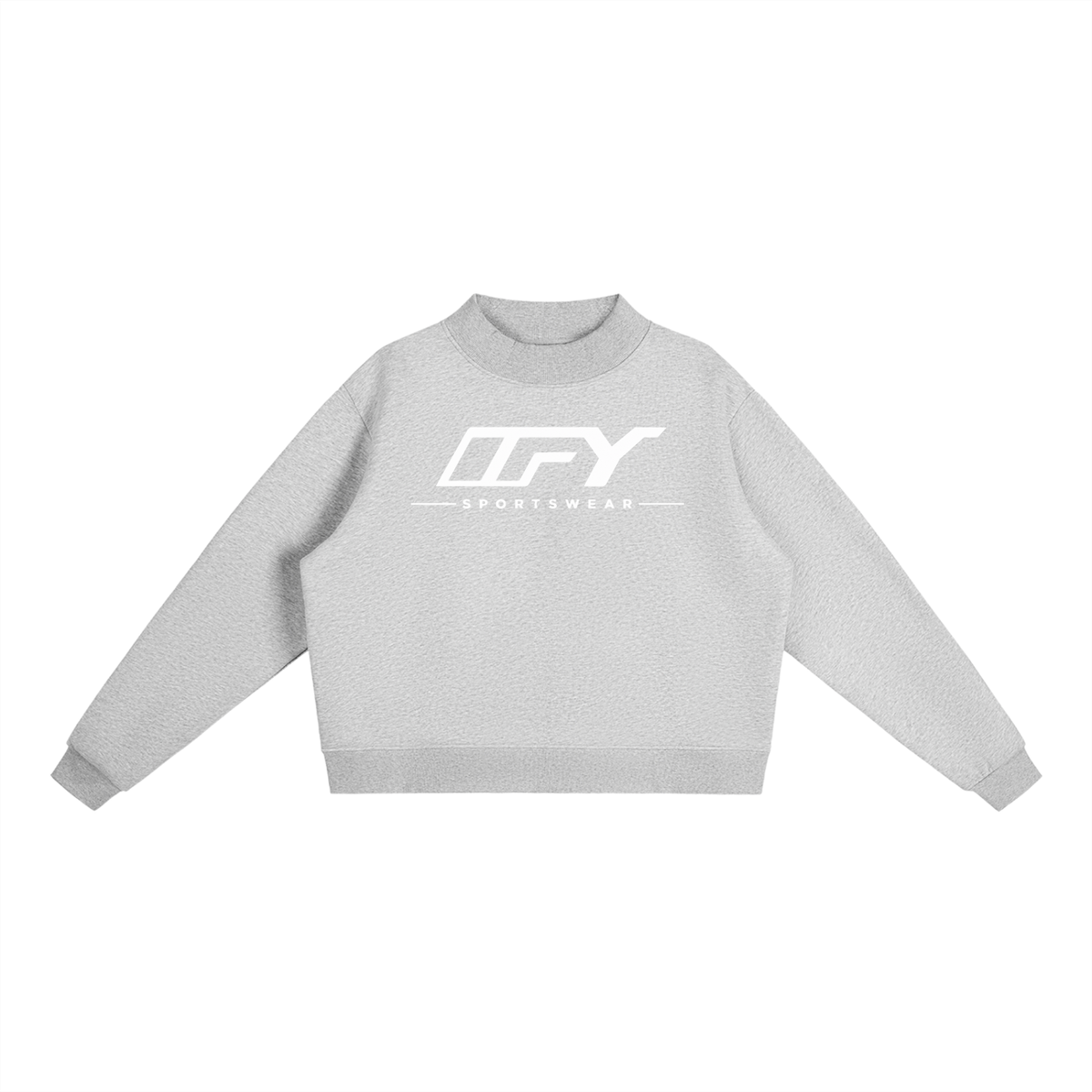 Women's Fleece Mock-Neck Sweatshirt: Cozy Comfort for Every Occasion