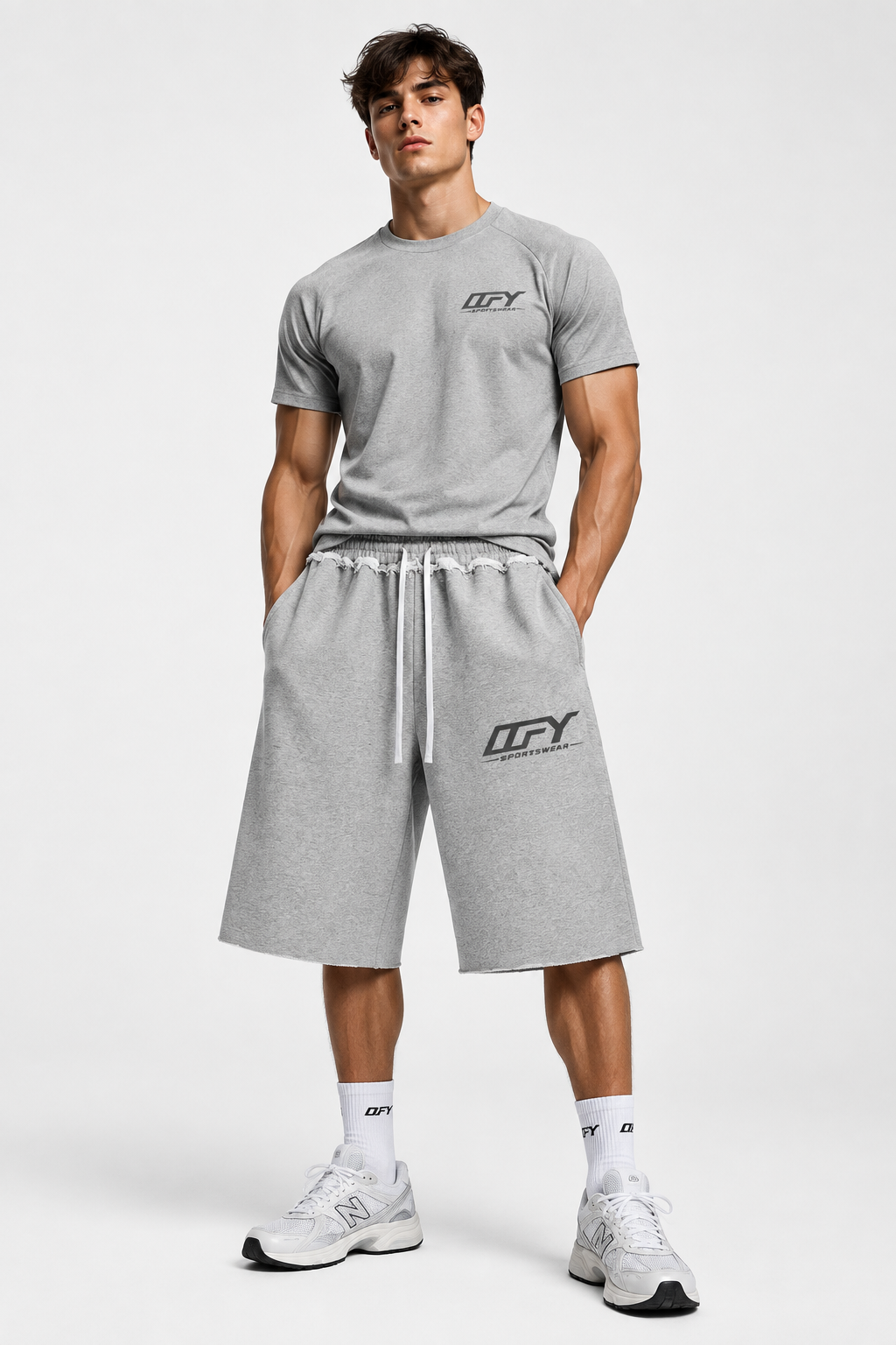 Heavyweight Raw Edge Shorts
