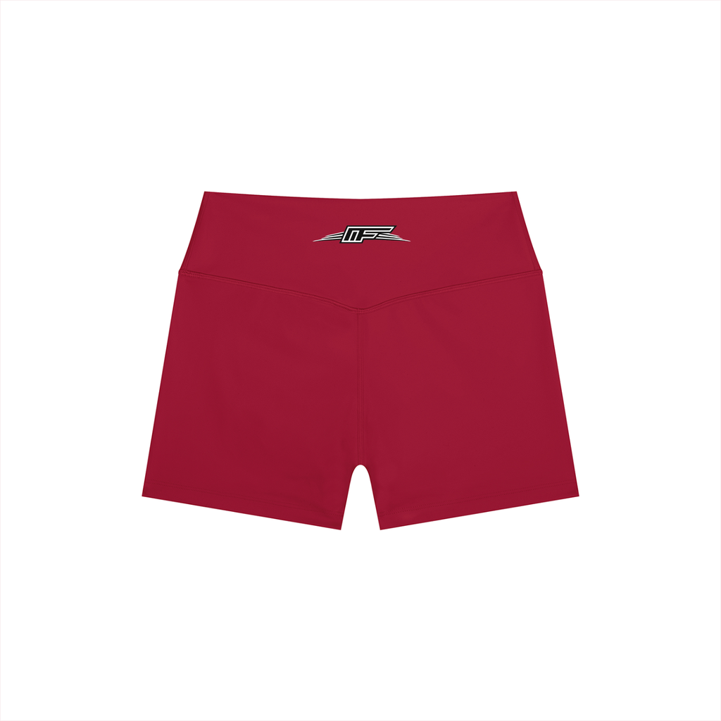 Comfort Meets Performance: High Rise Yoga Shorts for Women