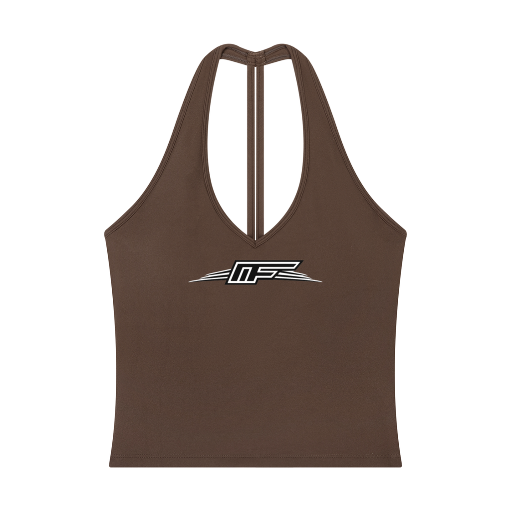 Women’s Halter V-Neck Yoga Tank Top