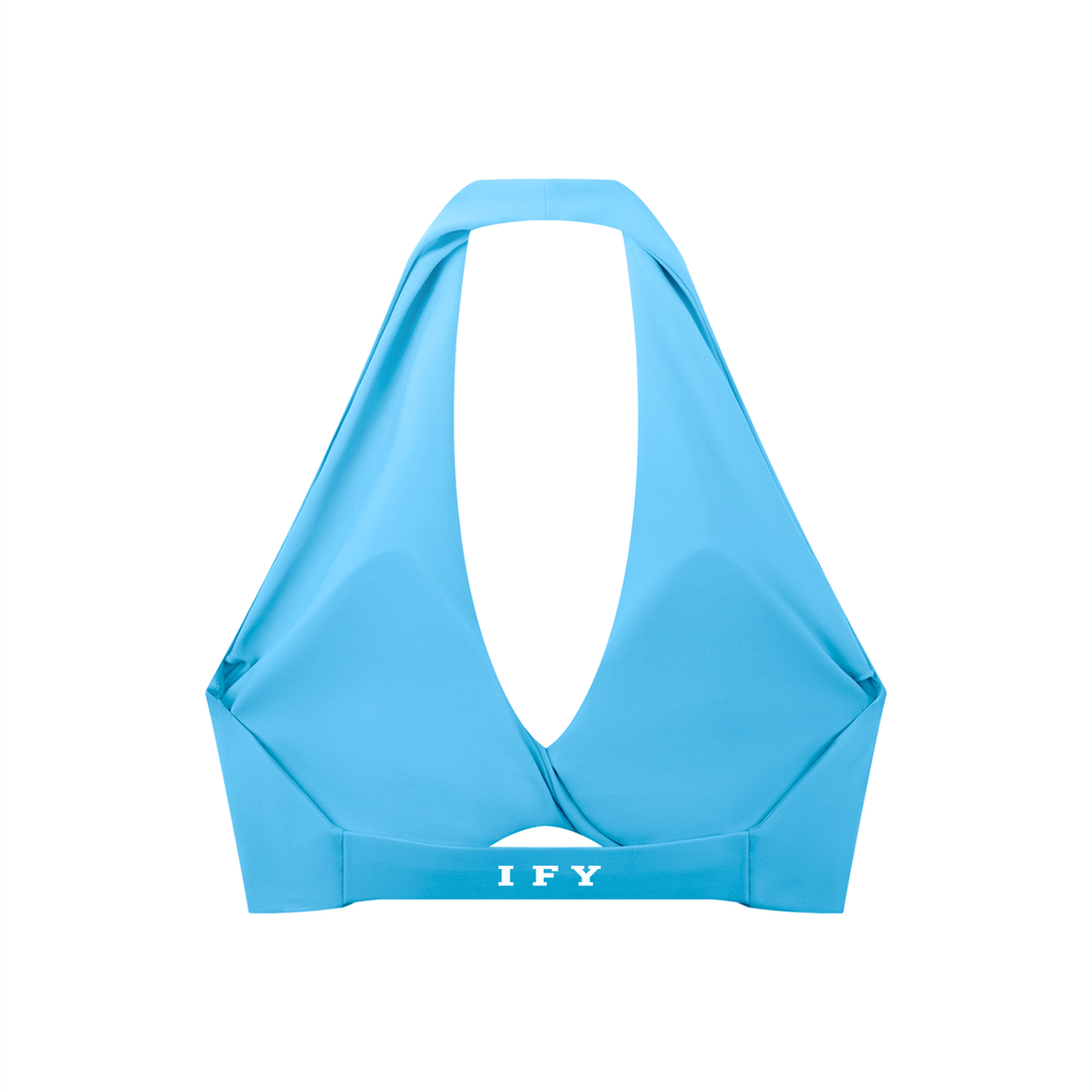 Elevate Your Workout with Our Women's Halter Sports Bra