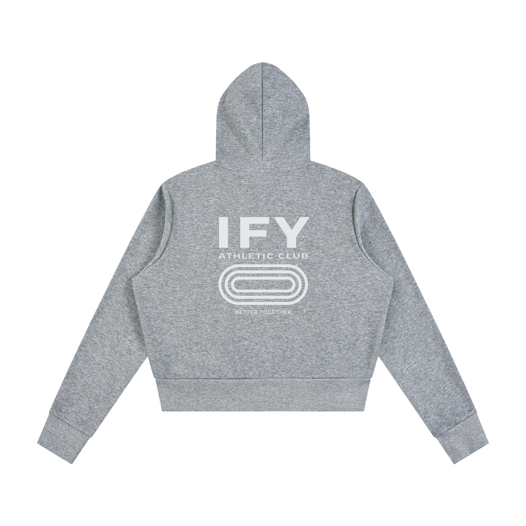 Sparkles Fleece Full Zip Hoodie