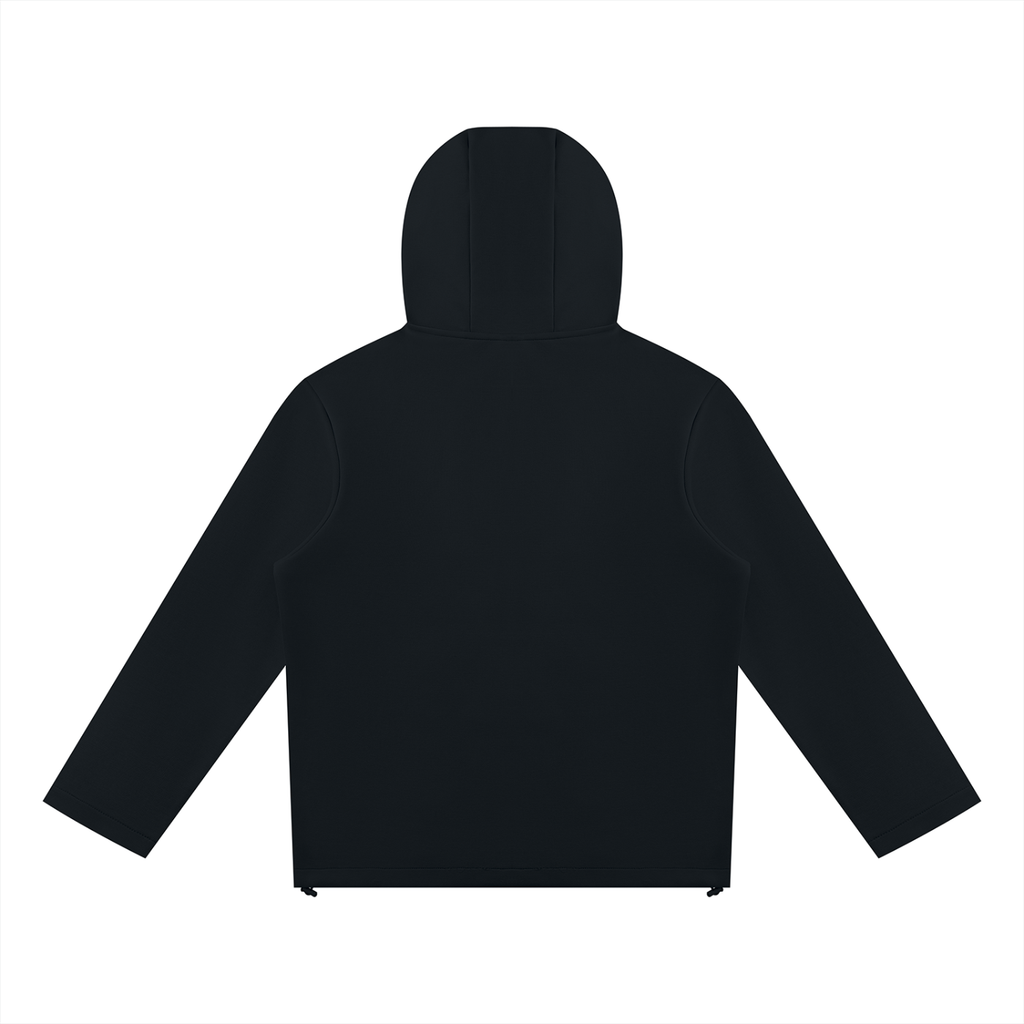 Unisex Paneled Full Zip Hoodie