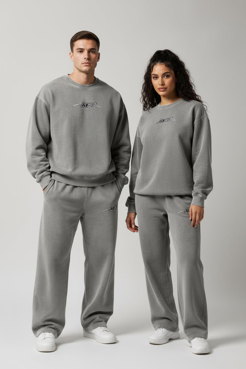 Unisex Boxy Vintage Washed Sweatshirt