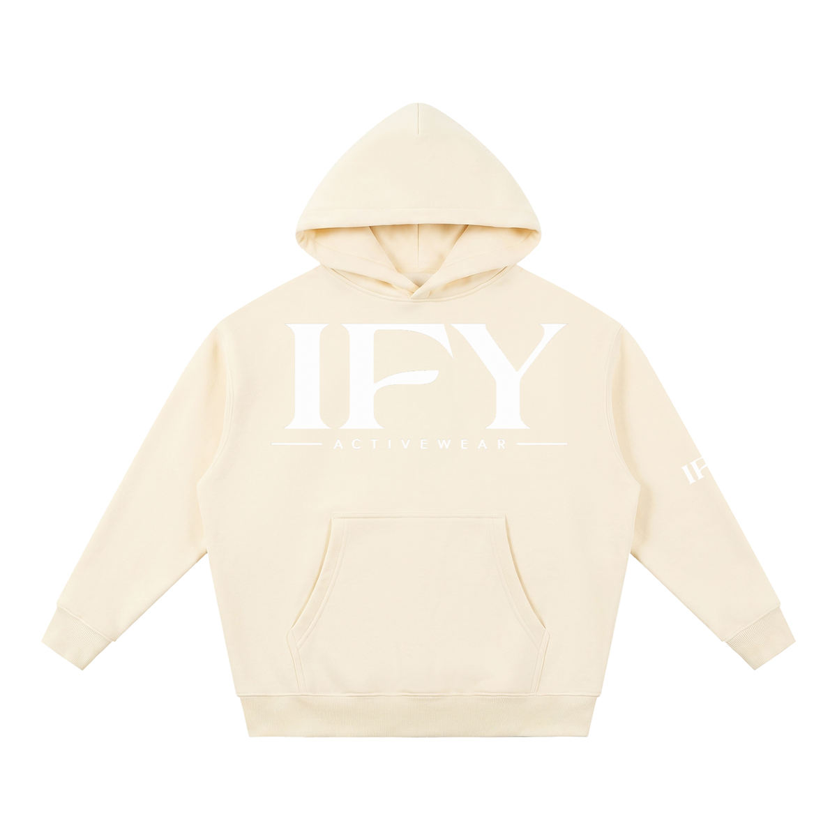 Essential Oversized Boxy Fit Fleece Hoodie