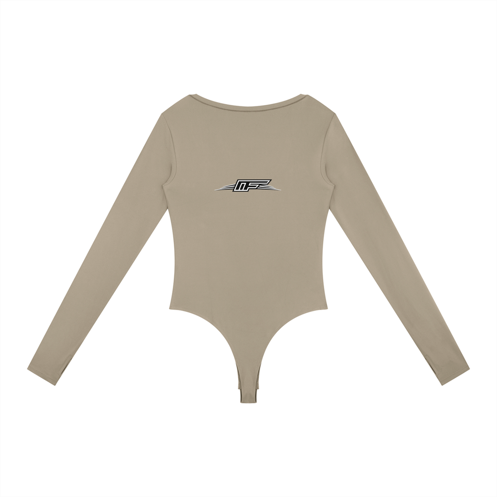 Elevate Your Workout with Our Women's Long Sleeve Yoga Bodysuit
