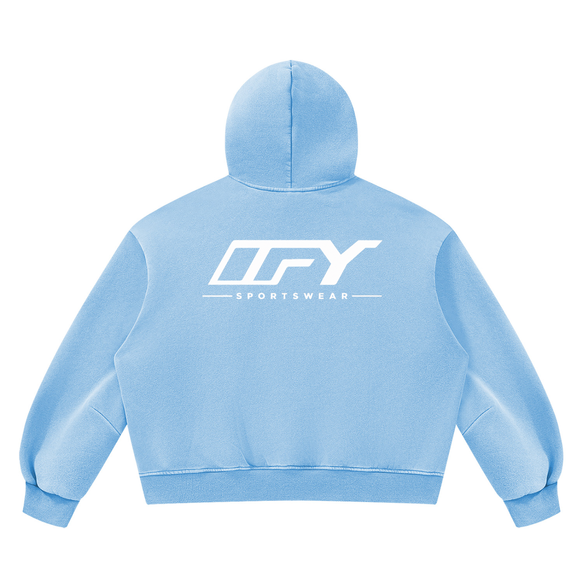 Unisex Vintage Wash Boxy Fleece Hoodie