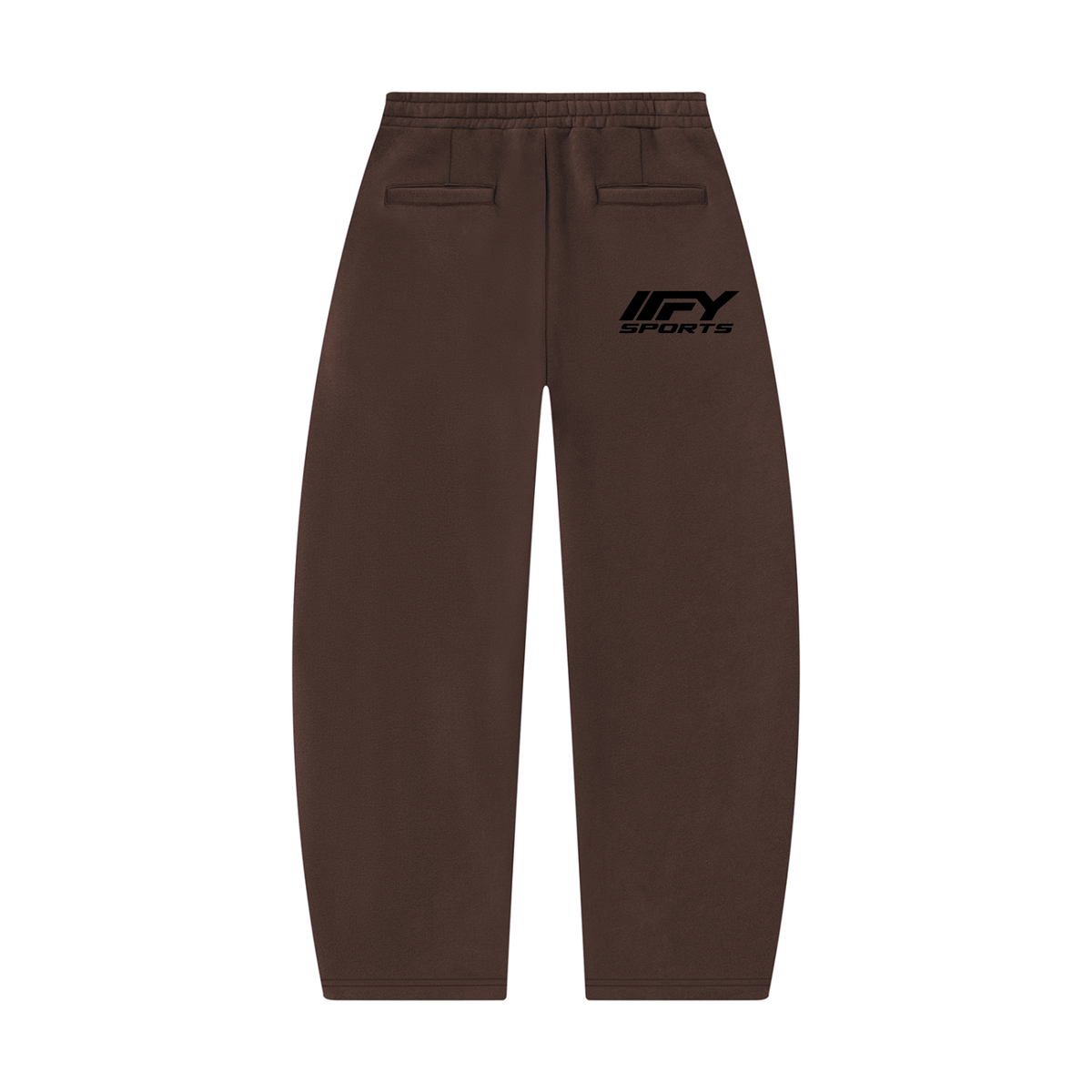 Unisex Barrel-Leg Sweatpants
