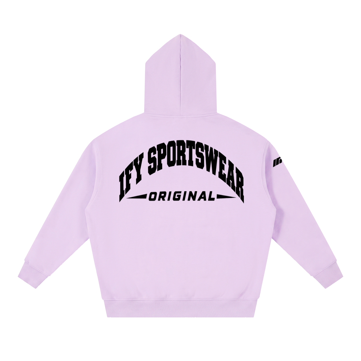 Oversized Boxy-Fit Fleece Hoodie