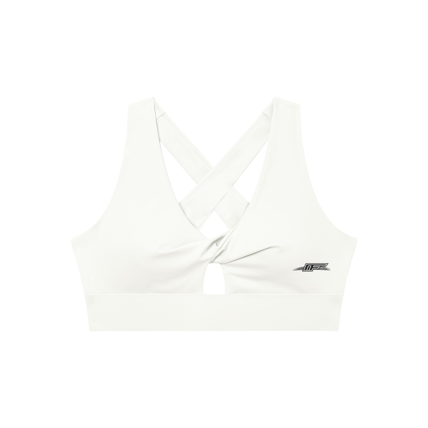 Elevate Your Workout with Our Women's Twist Front Sports Bra