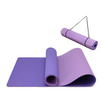 Yoga-1 - Kono TPE Non-slip Classic Yoga Mat - Purple And Pink