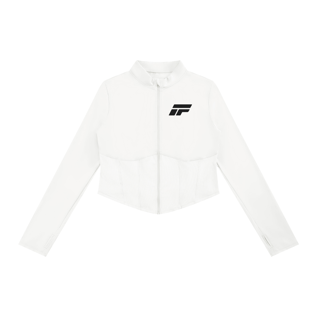 Women's Slim Fit Full-Zip Yoga Jacket