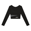 Women's Panelled Long Sleeve Yoga T-Shirt