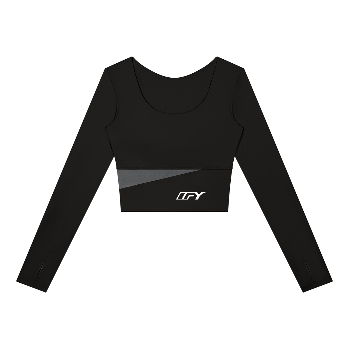 Women's Panelled Long Sleeve Yoga T-Shirt