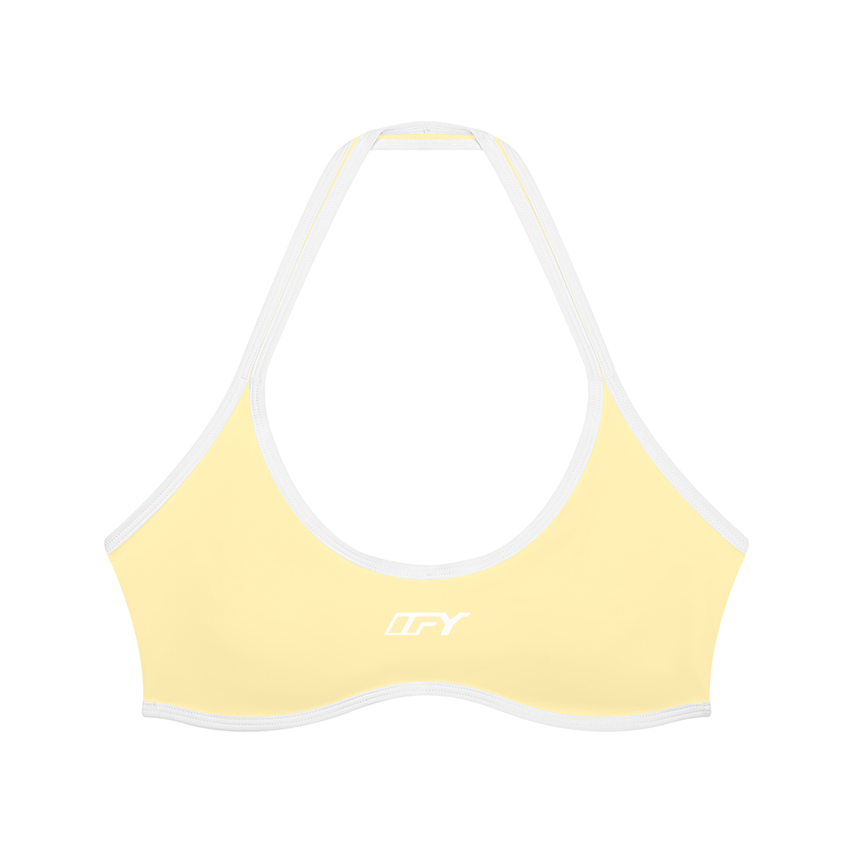 Women's Halter Color Block Yoga Sports Bra