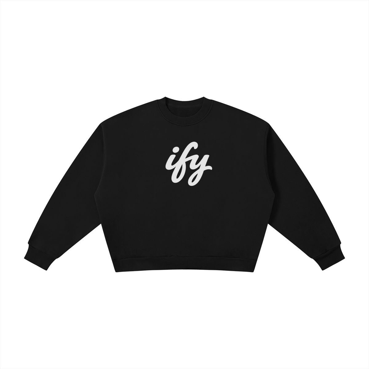 Boxy Fleece Crewneck Sweatshirt