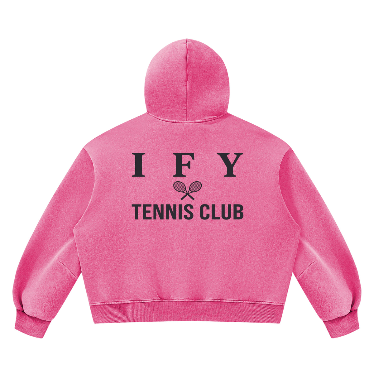 Vintage Wash Boxy Fleece Hoodie