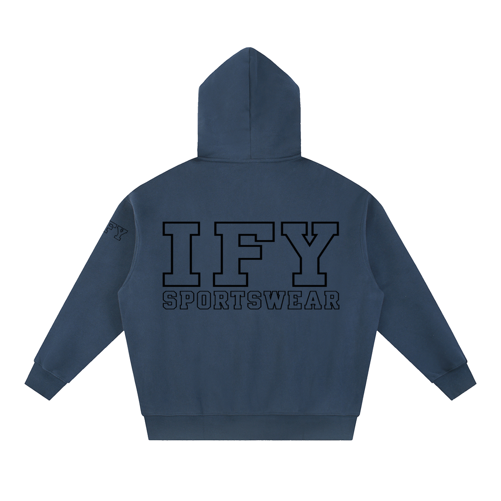 Oversized Fleece Boxy Hoodie