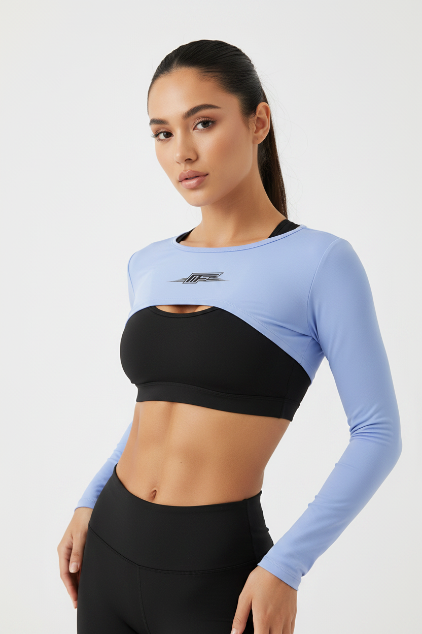 Elevate Your Workout with Our Women's Long Sleeve Yoga Shrug