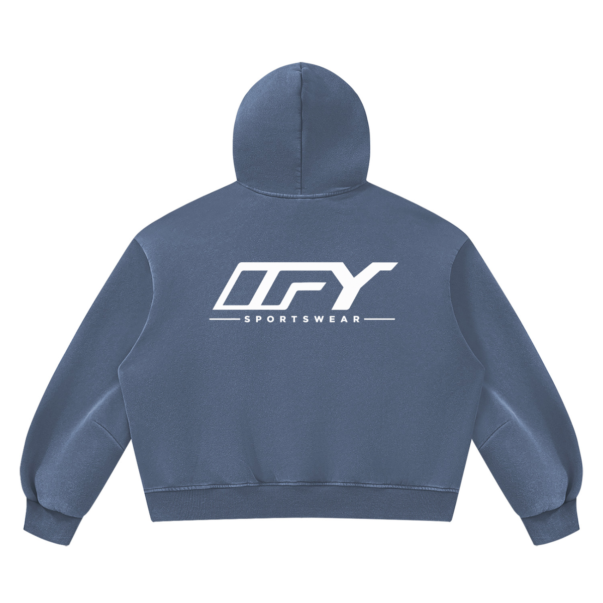 Unisex Vintage Wash Boxy Fleece Hoodie