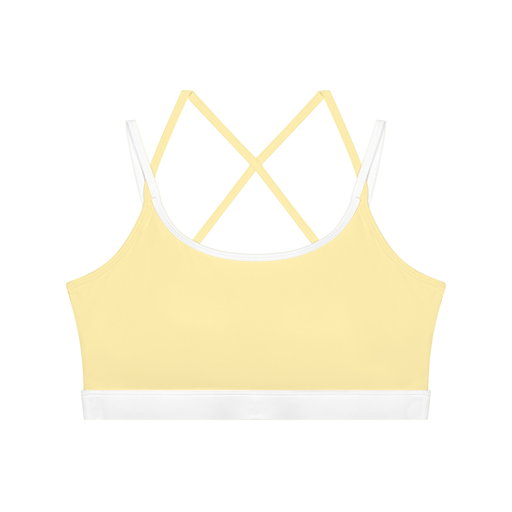 Women's Color Block Yoga Sports Bra
