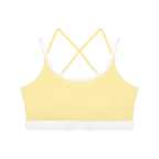 Women's Color Block Yoga Sports Bra