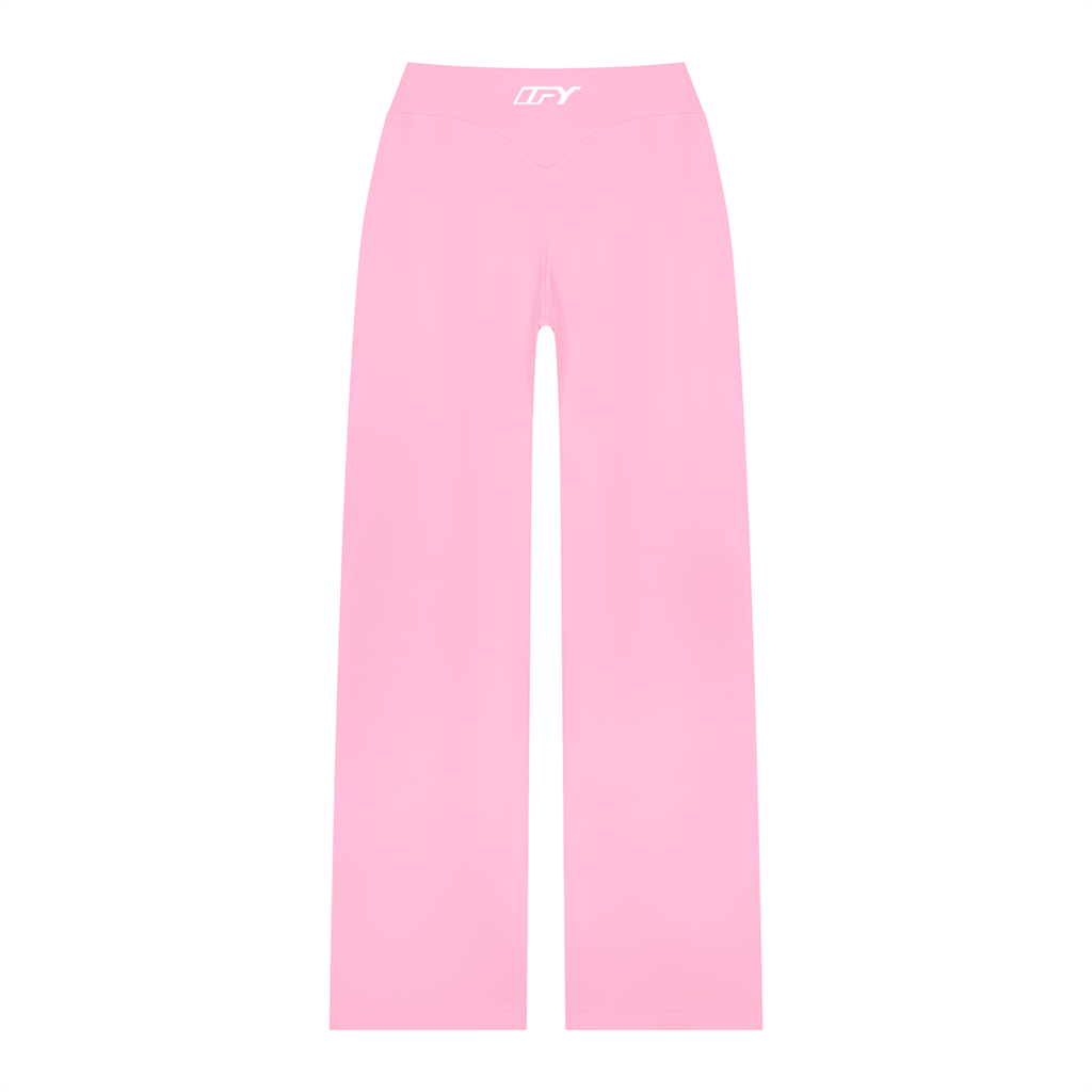 High-Waisted Straight-Leg Yoga Pants