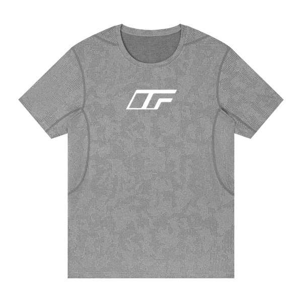 Men's Jacquard Slim Mesh T-Shirt