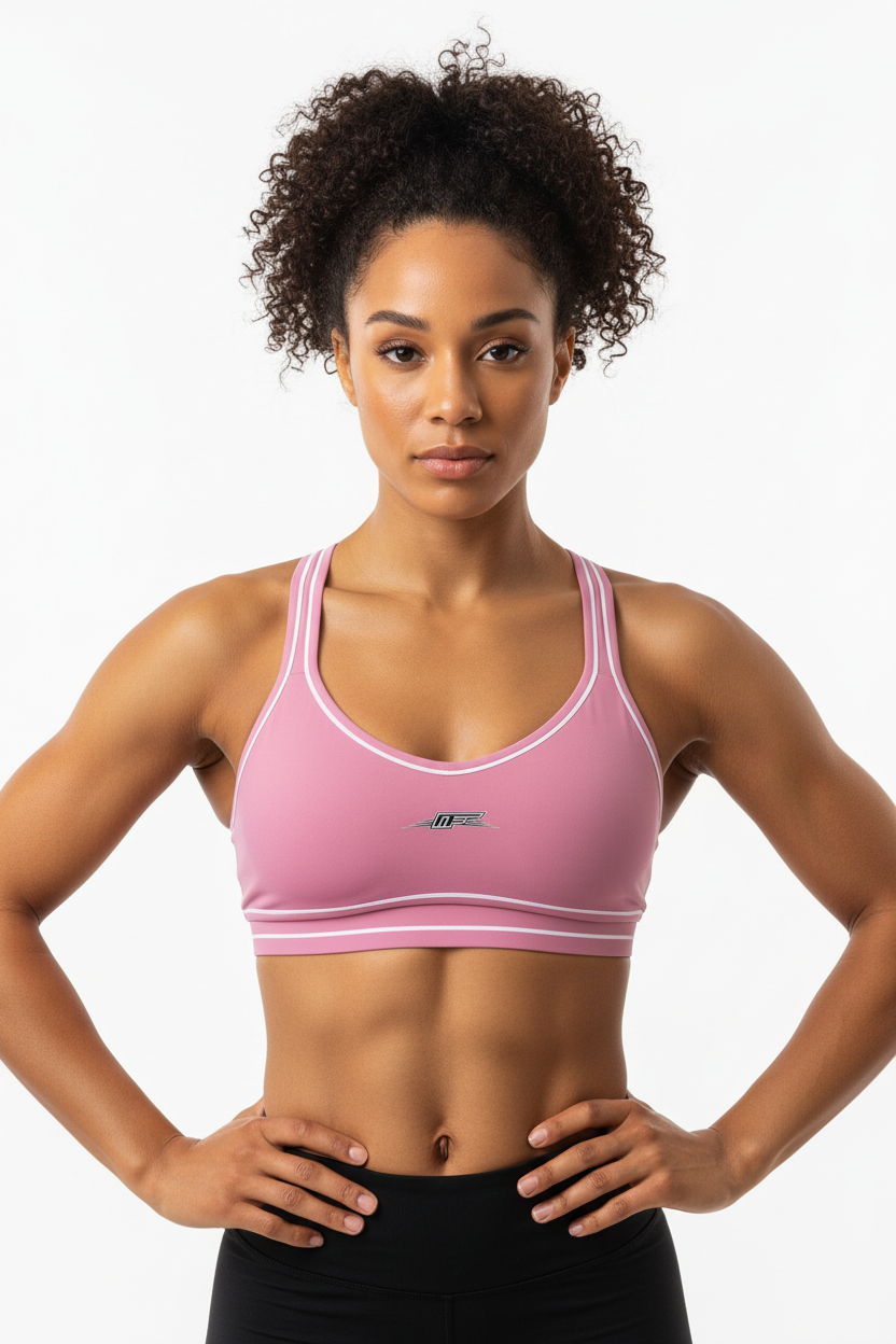 Elevate Your Workout with the Women's Topstitching Yoga Bra