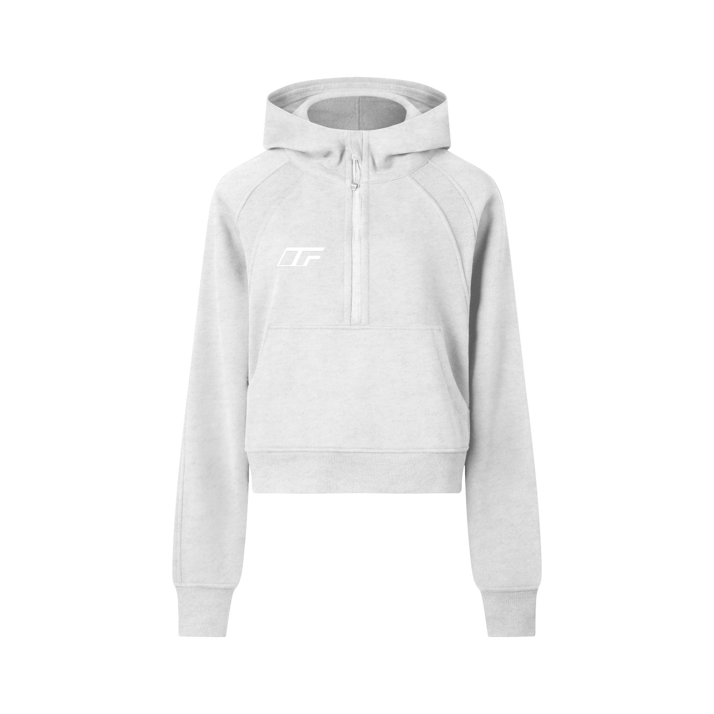 Stylish Cropped Half-Zip Hoodie for Women: Comfort Meets Versatility
