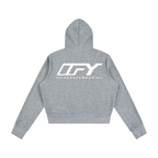 Women's Sparkles Fleece Full Zip Hoodie