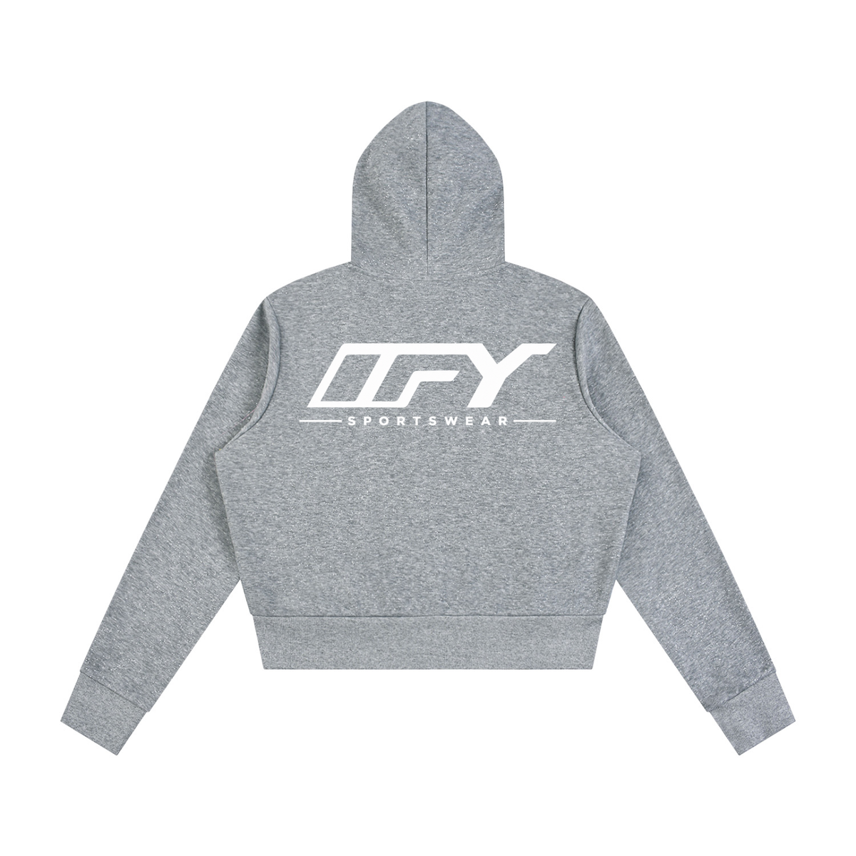Women's Sparkles Fleece Full Zip Hoodie