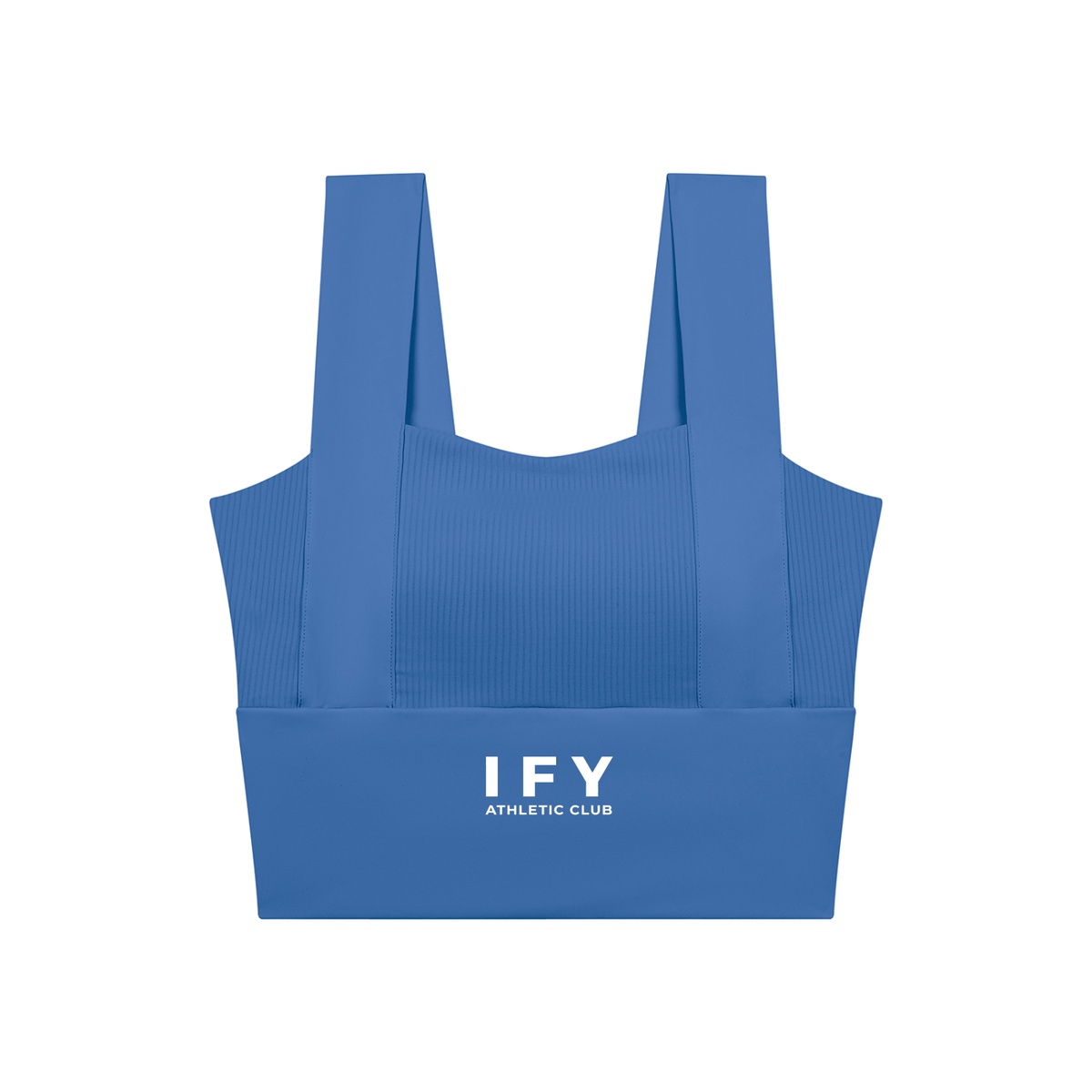 Square-Neck Yoga Crop Tank