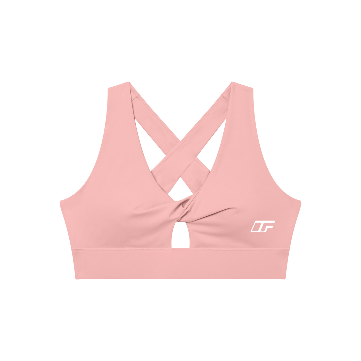 Elevate Your Workout with Our Women's Twist Front Sports Bra
