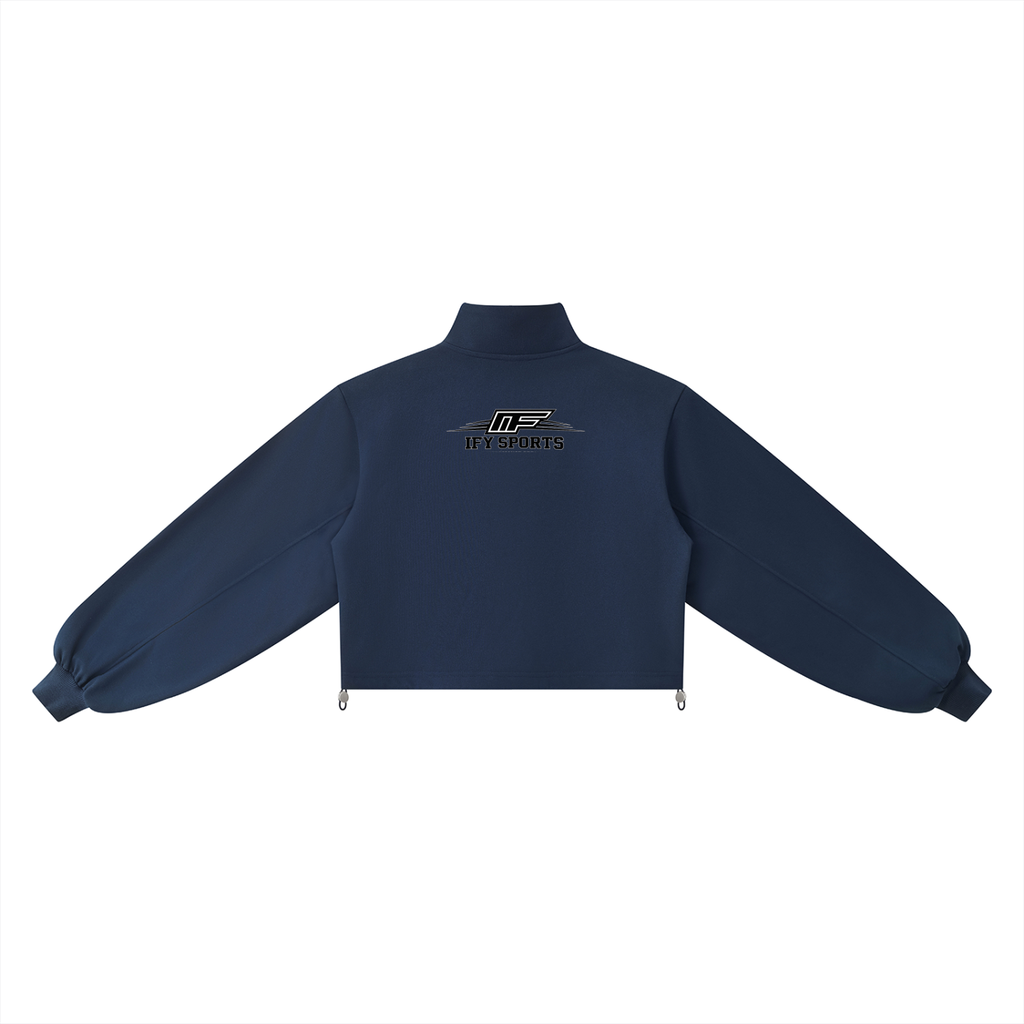 Elevate Your Style with Our Women's Quarter-Zip Sweatshirt