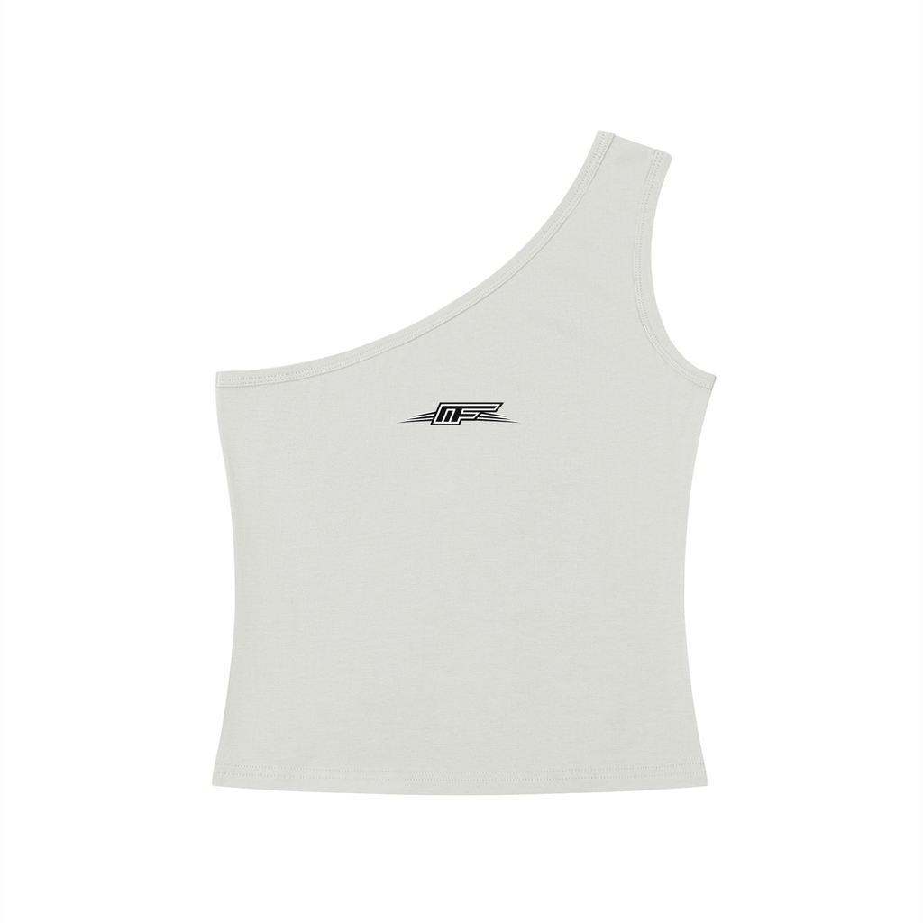Women's One-Shoulder Crop Tank Top