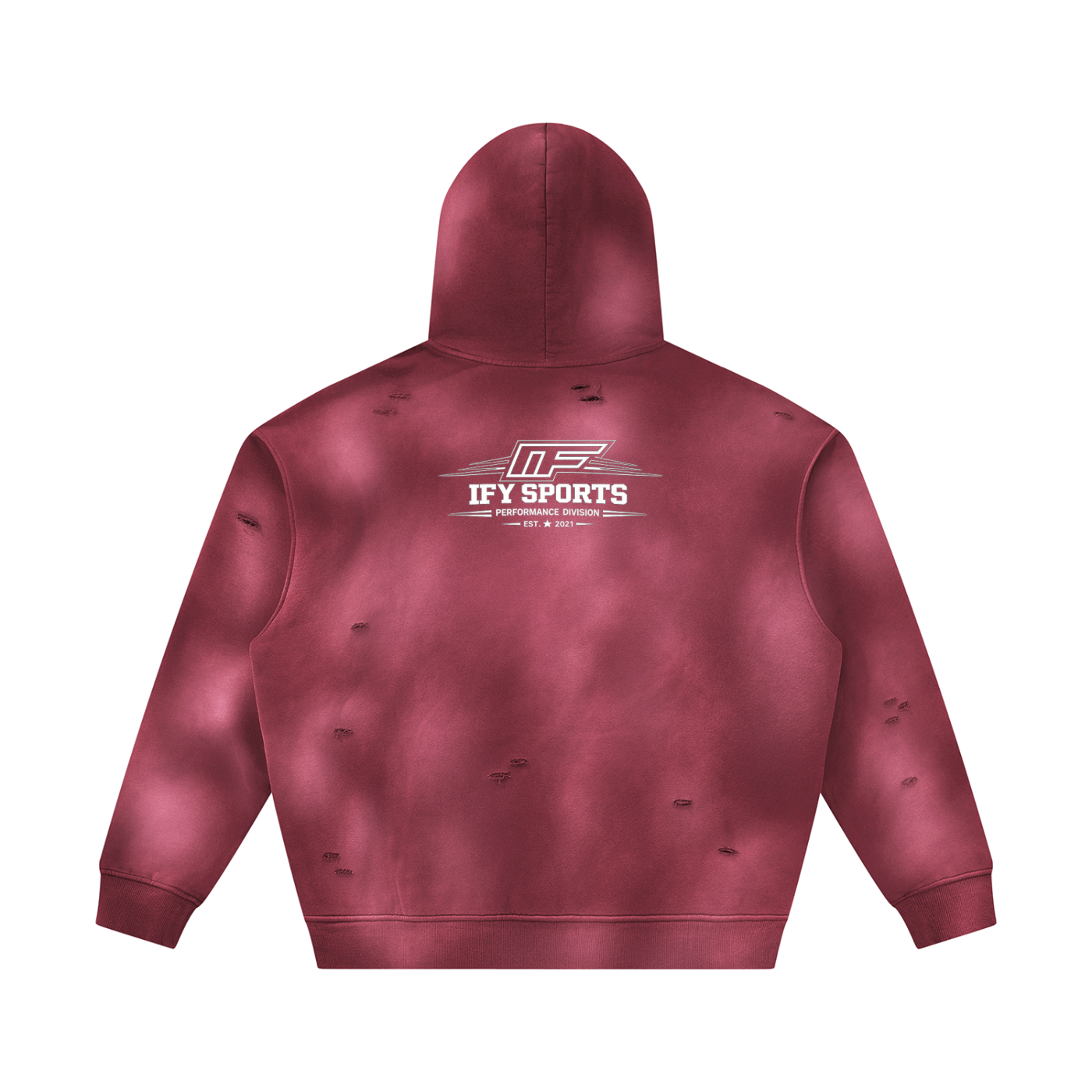 Unisex Frayed Fleece Hoodie: Your Go-To for Comfort and Style
