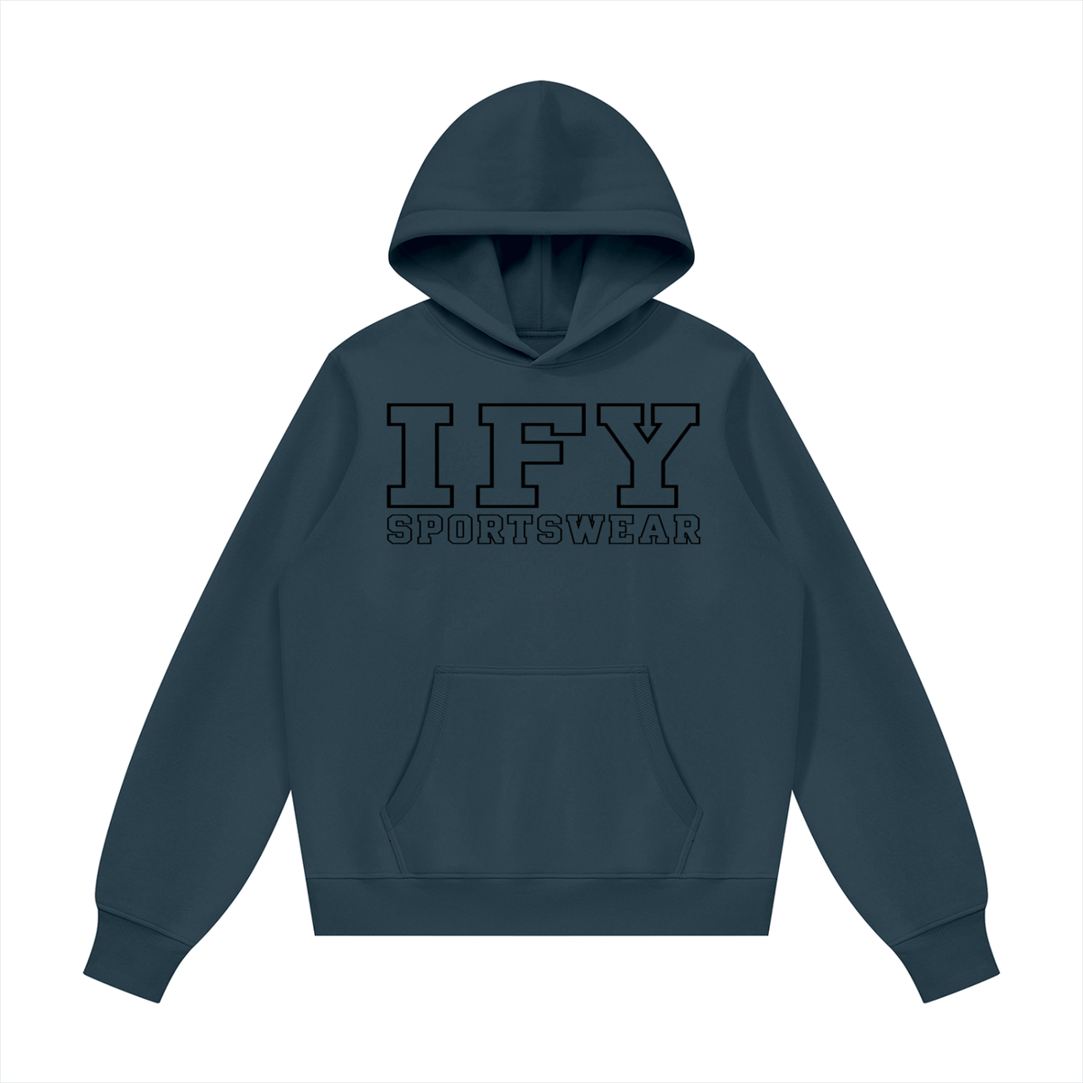 Fleece Regular Shoulder Hoodie