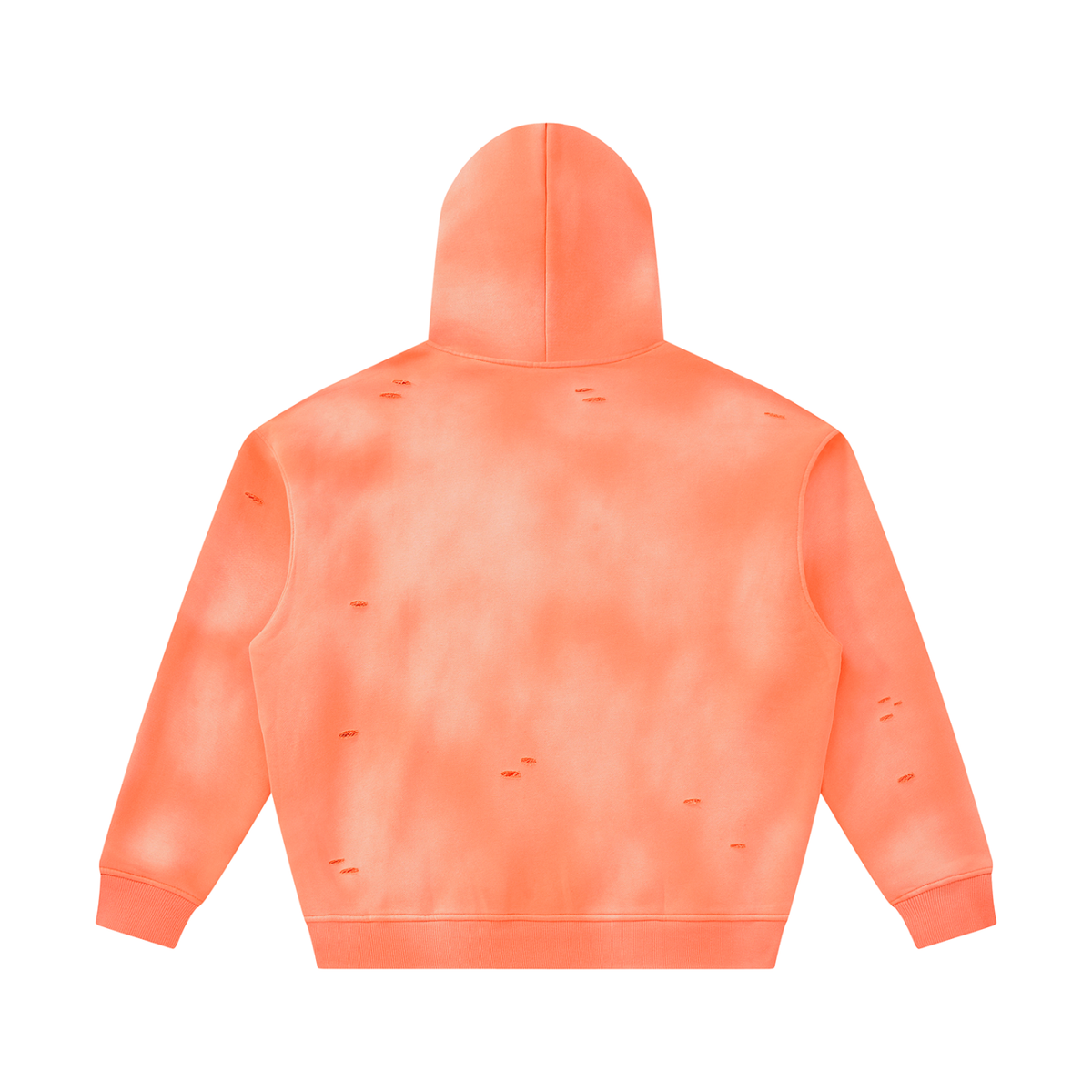 Unisex Frayed Fleece Hoodie: Your Go-To for Comfort and Style