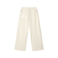 Contrast Tape Straight-Leg Sweatpants