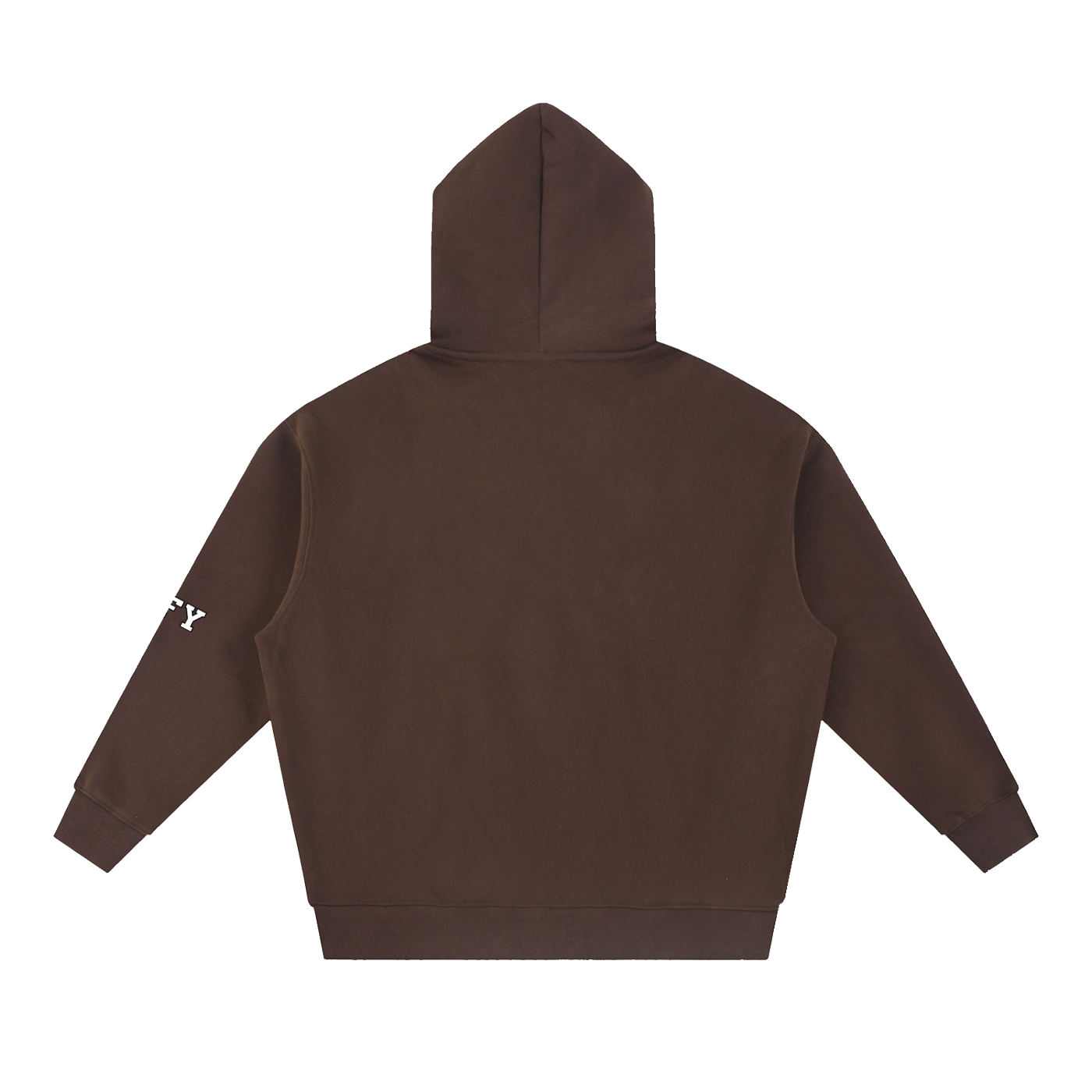 Essential Oversized Boxy Fit Fleece Hoodie