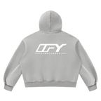 Unisex Vintage Wash Boxy Fleece Hoodie