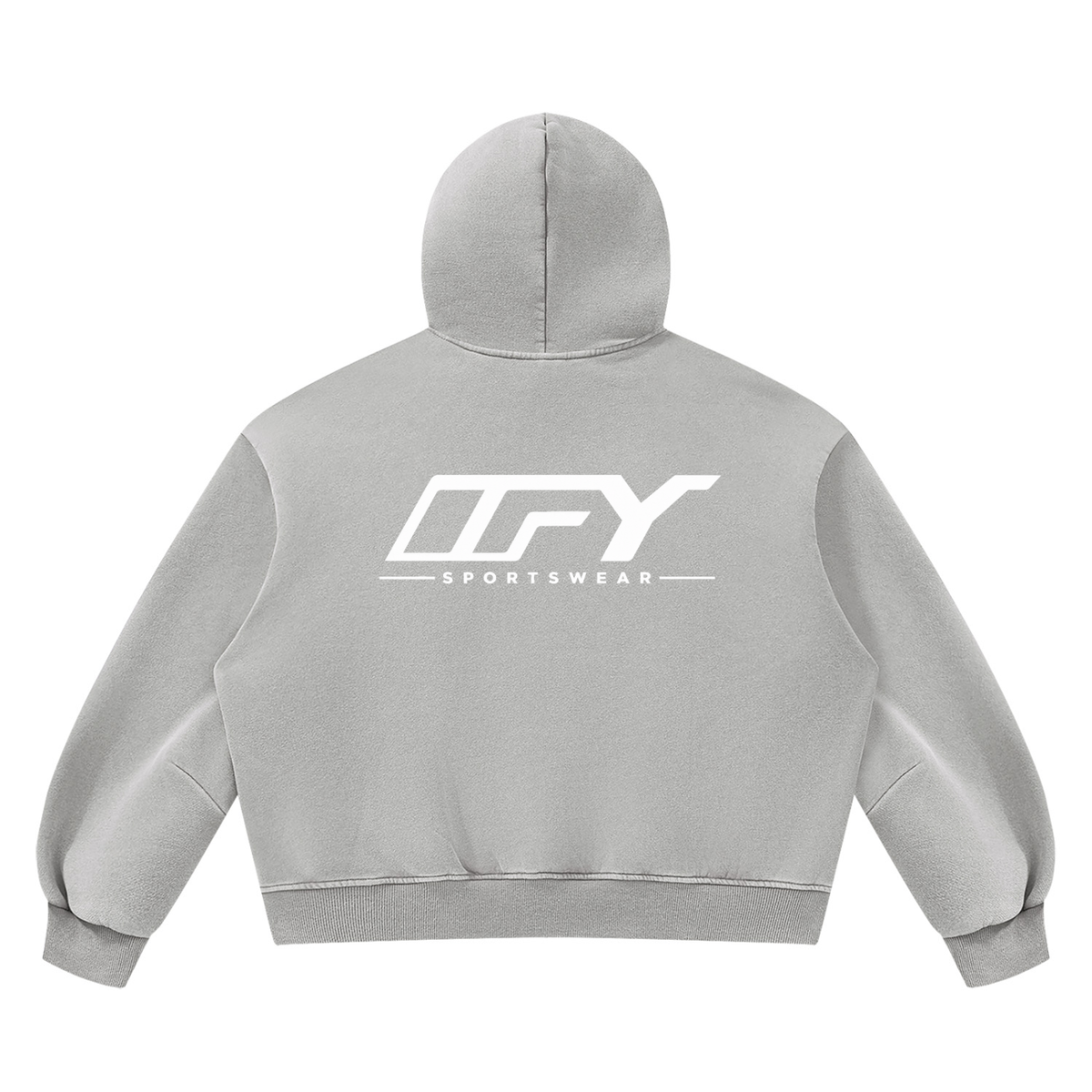 Unisex Vintage Wash Boxy Fleece Hoodie