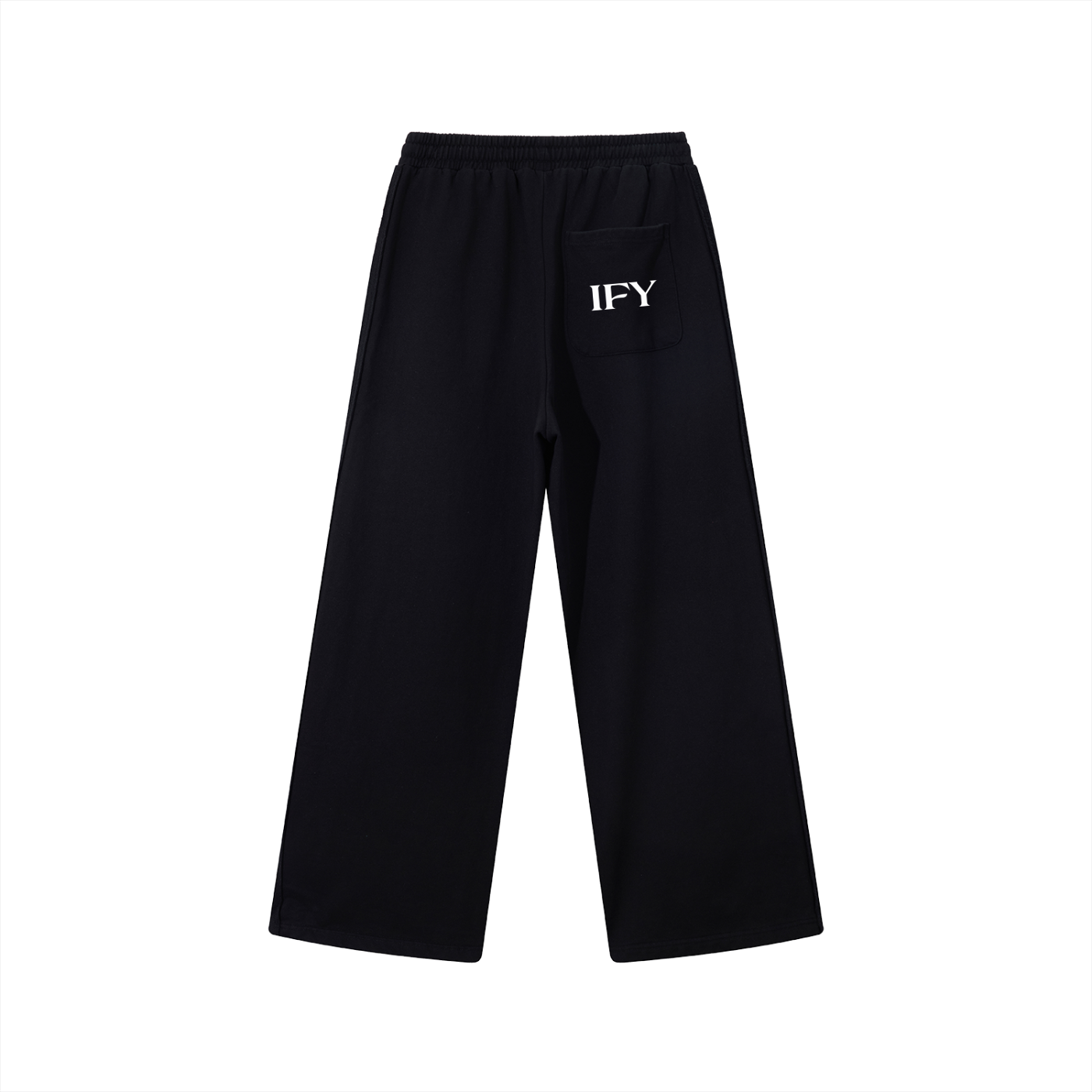 Contrast Tape Straight-Leg Sweatpants