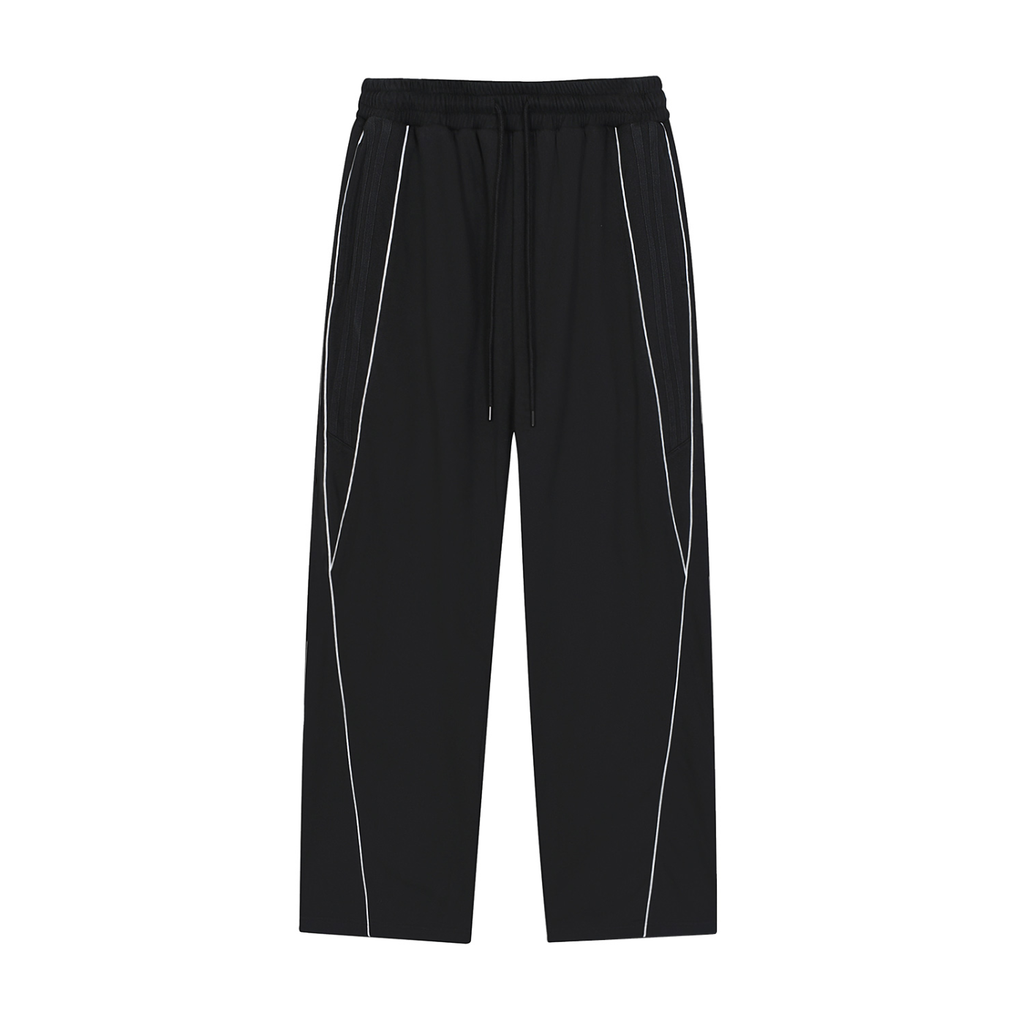 Striped Straight-Leg Sweatpants - Reflection Gym Pants | BRACE