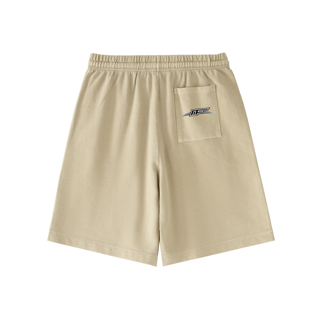 Vintage Wash Cotton Shorts