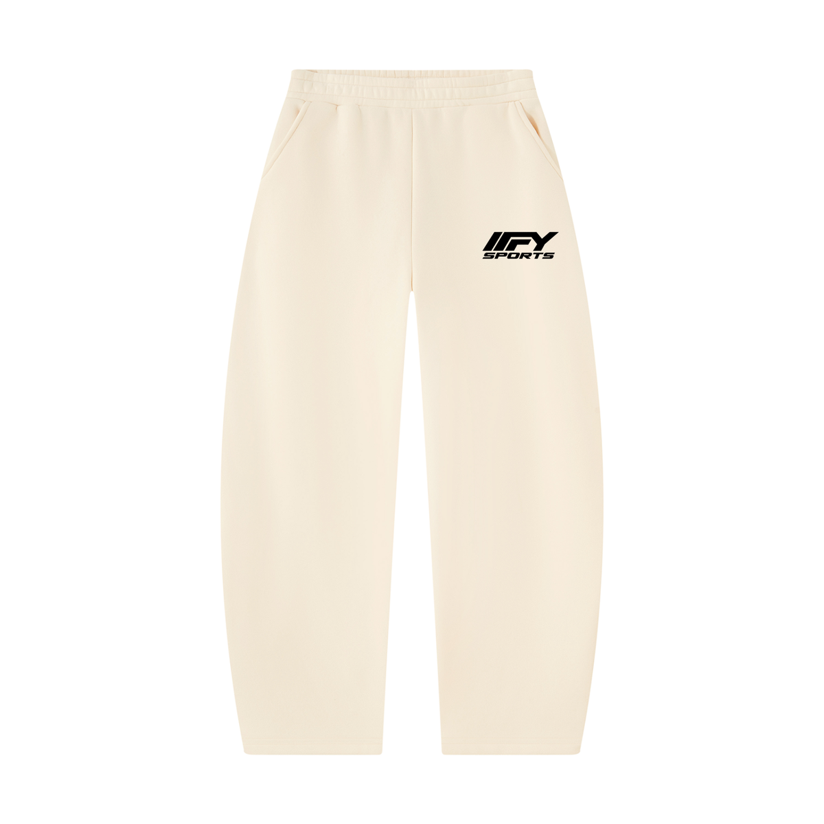 Unisex Barrel Leg Sweatpants