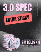 Mammal Tape Mix (3 x 3 boxes - 9 rolls / 57M of tape ) - Thumb & Weightlifting Tape