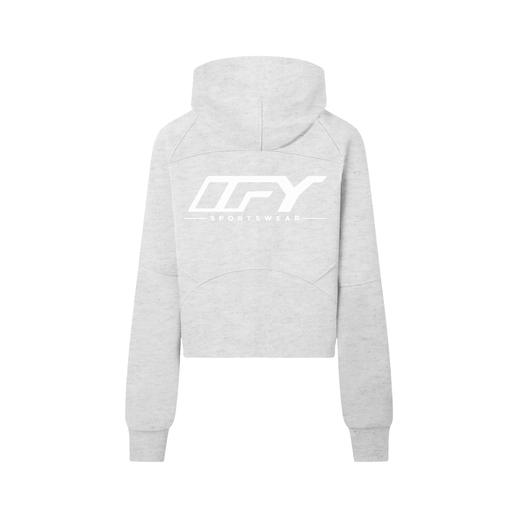 Stylish Cropped Half-Zip Hoodie for Women: Comfort Meets Versatility