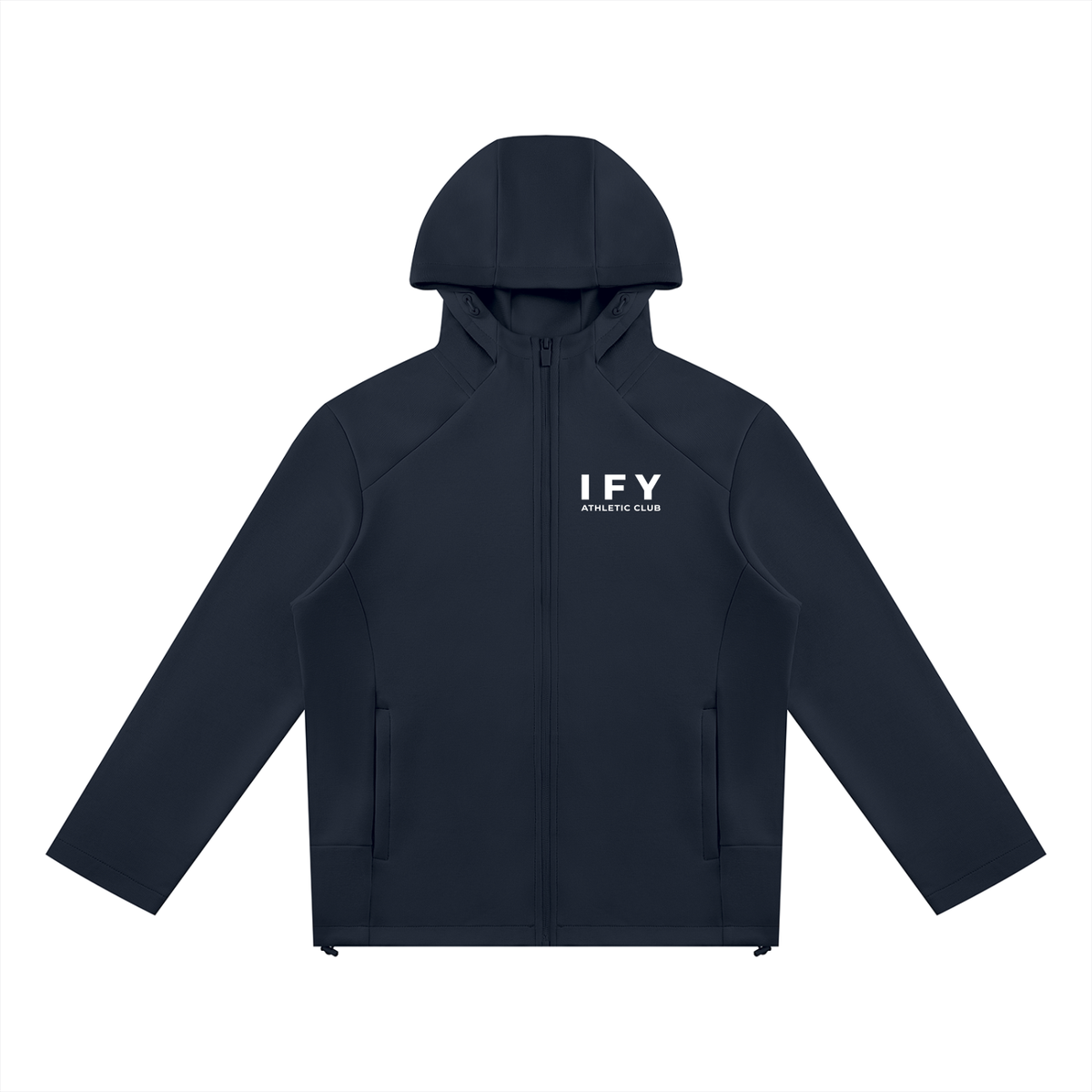 Panelled Full Zip Hoodie